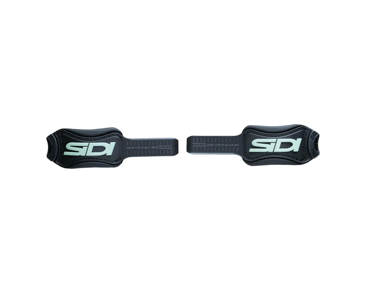 Sidi Soft Instep 5 Closure System Straps (Black/Green) (Pair)